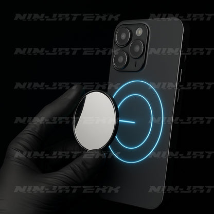 The Ninja View - Magnetic MagSafe IPhone Mirror for Rear Camera Selfies | Better Quality, Perfect Framing