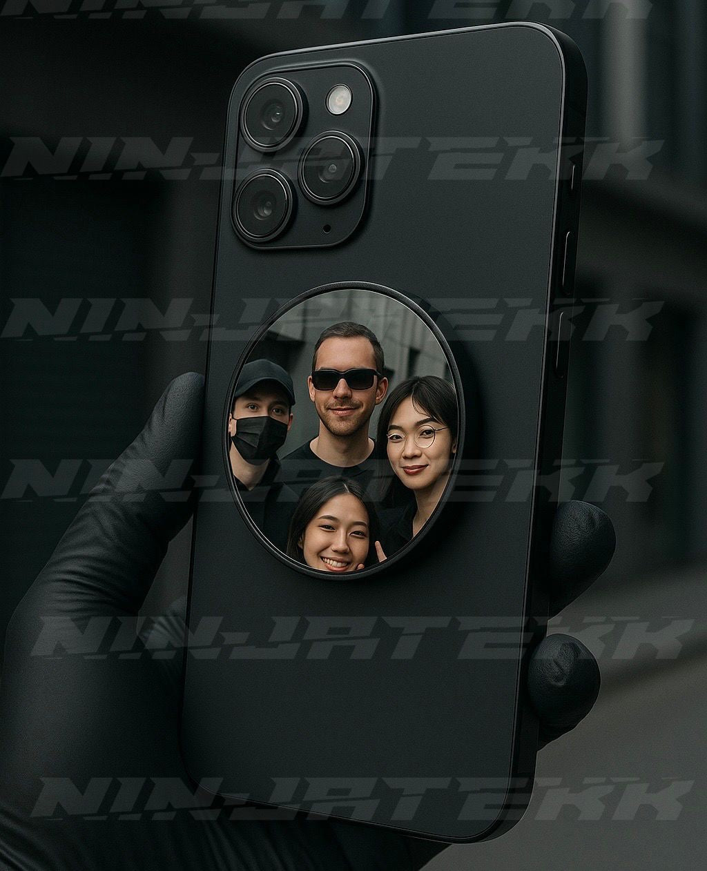 The Ninja View - Magnetic MagSafe IPhone Mirror for Rear Camera Selfies | Better Quality, Perfect Framing